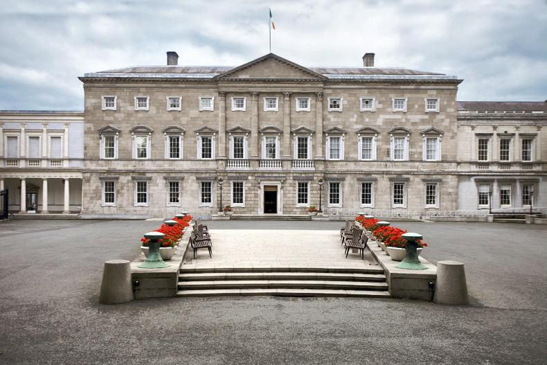 Greenways demonstrators head for the Dáil