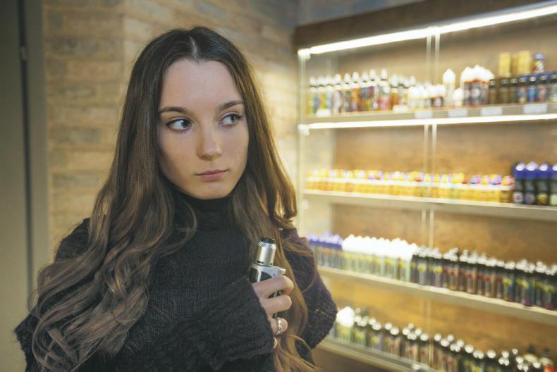 The vaping epidemic facing young people