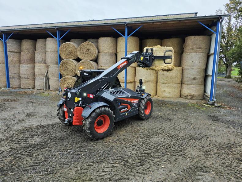 Watch: Bobcat unveils black limited-edition V-Drive telehandlers