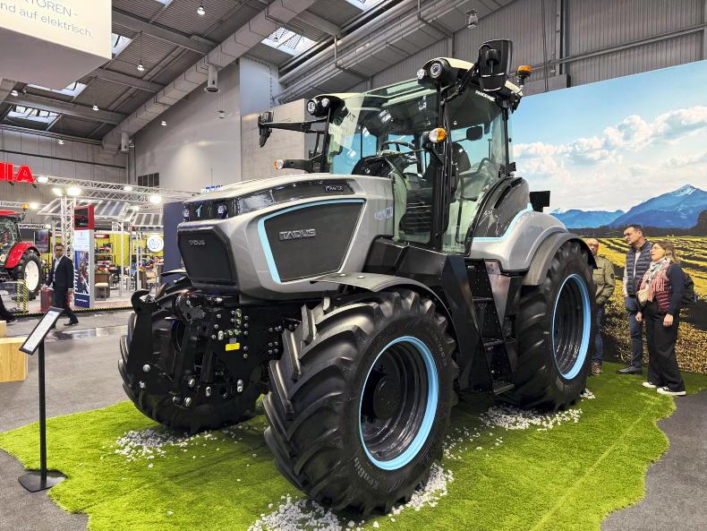 160hp Tadus electric tractor ready for pre-production