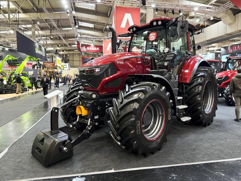 Basak’s stylish 170hp new tractor