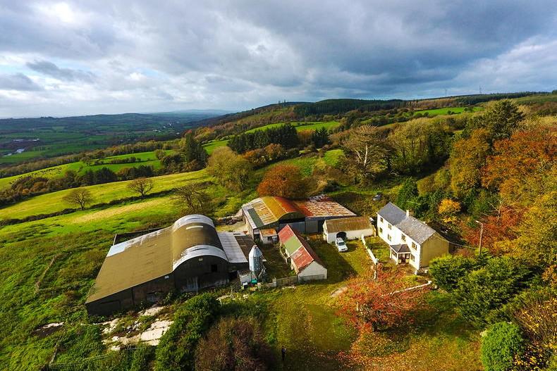 Blackwater beauty with free-draining dairy farm                             