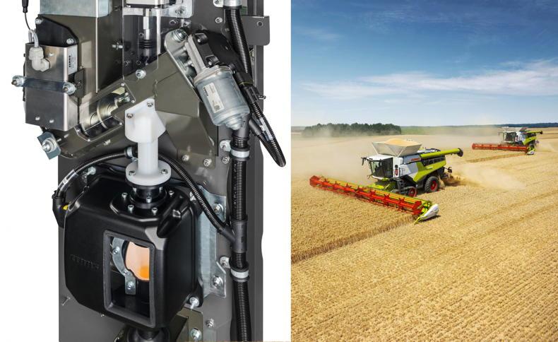 Claas develop Nutrimeter NIR for analysis and yield mapping on Lexion combine   