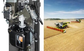 Claas develop Nutrimeter NIR for analysis and yield mapping on Lexion combine   