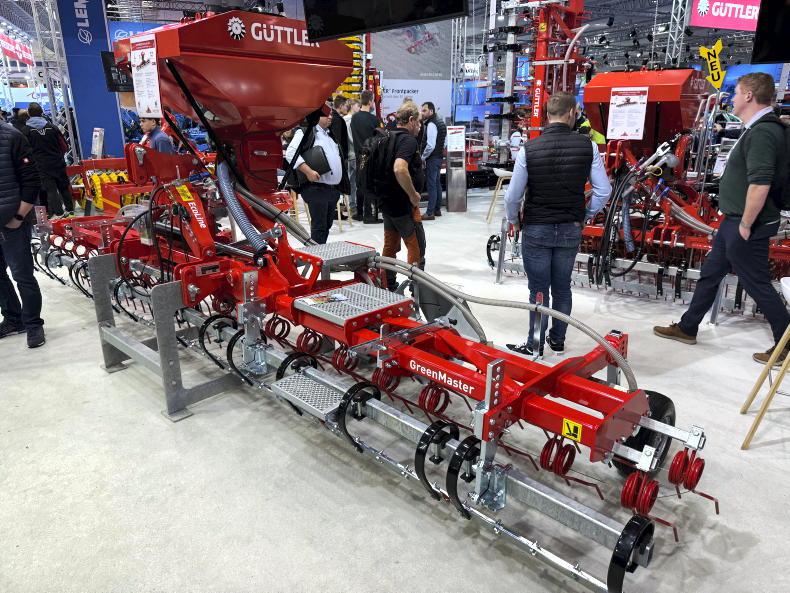Agritechnica: Güttler launches 6m mounted GreenMaster