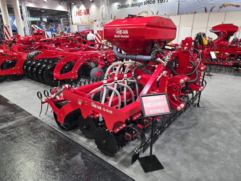 Agritechnica: He-Va debuts new G-Drill direct seeder