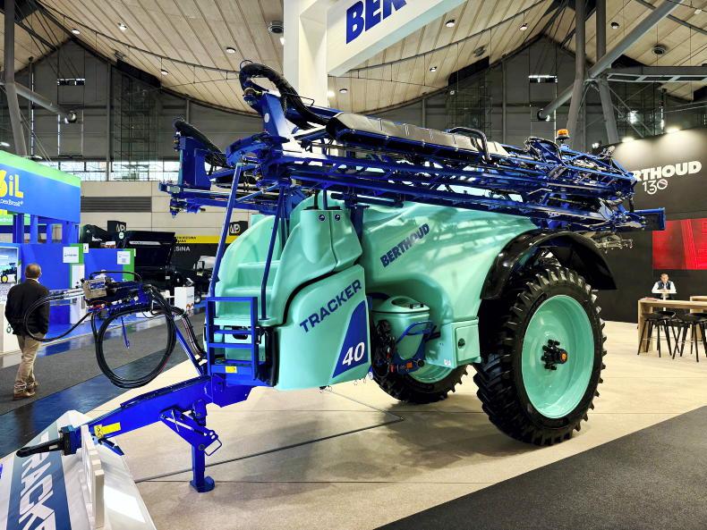 Agritechnica: Berthoud unveils 4,000 litre Tracker sprayer
