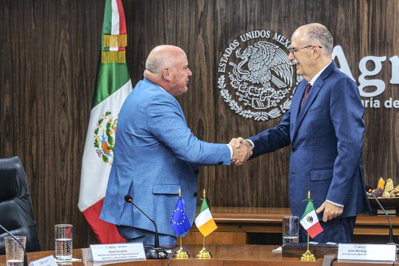 Minister Grealish exploring opportunities for Irish agri food in Mexico