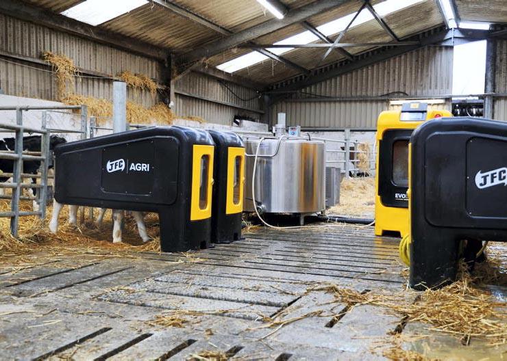 JFC whole milk automatic feeding working well for Meath farmer