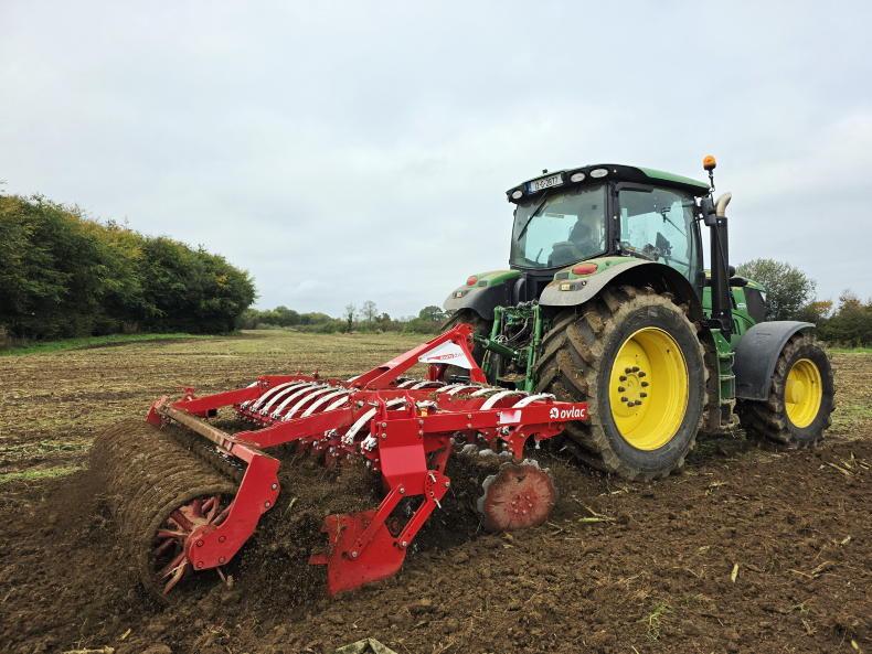 Spanish Ovlac disc harrow tastes Irish soil 