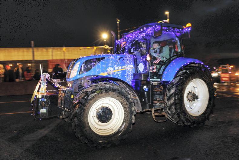 Christmas tractor runs getting into gear