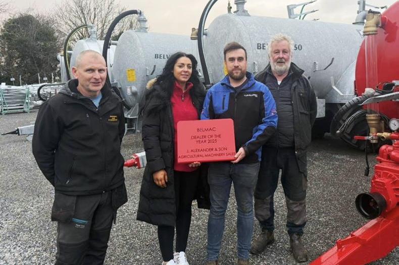 Tyrone dealer scoops Belmac dealer of the year award