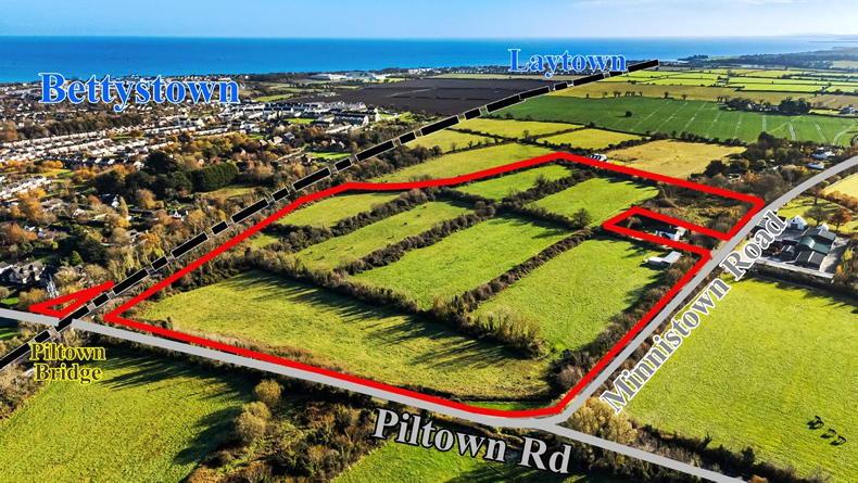 Shy of €26,000/ac for Bettystown farmland                                       