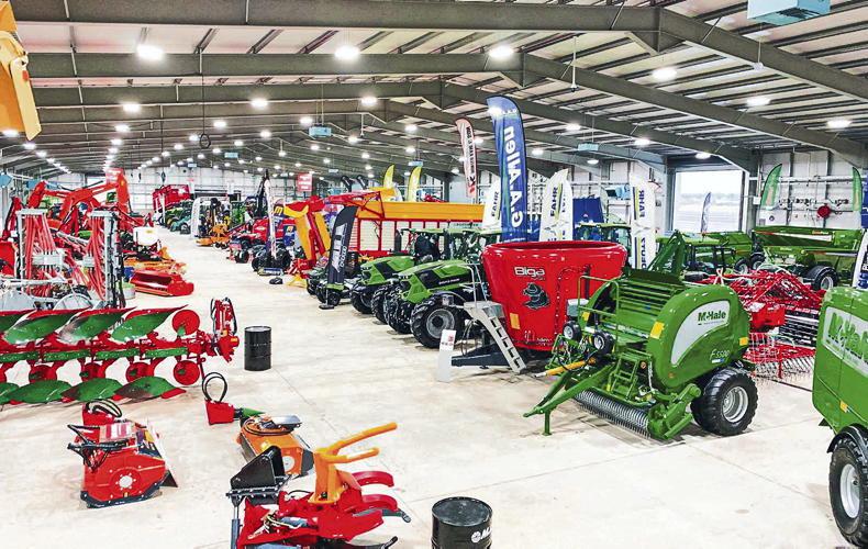 Northern Ireland’s largest indoor machinery showcase arrives at Balmoral Park