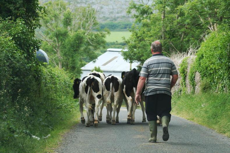 What happens if the family farm is left to an outsider?