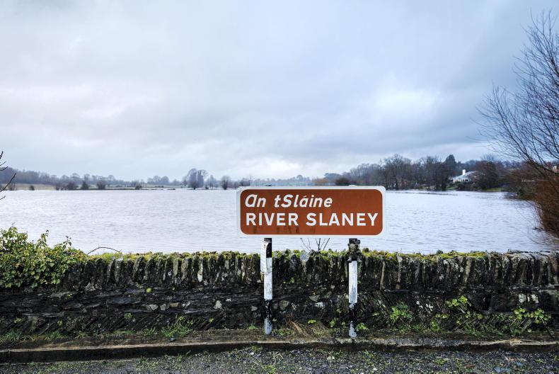 Rainfall warning for two counties on Saturday