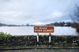 Rainfall warning for two counties on Saturday