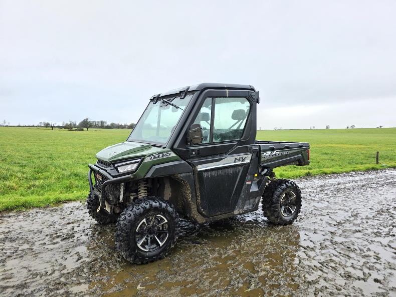 Cost-effective UTV working well on Galway farm