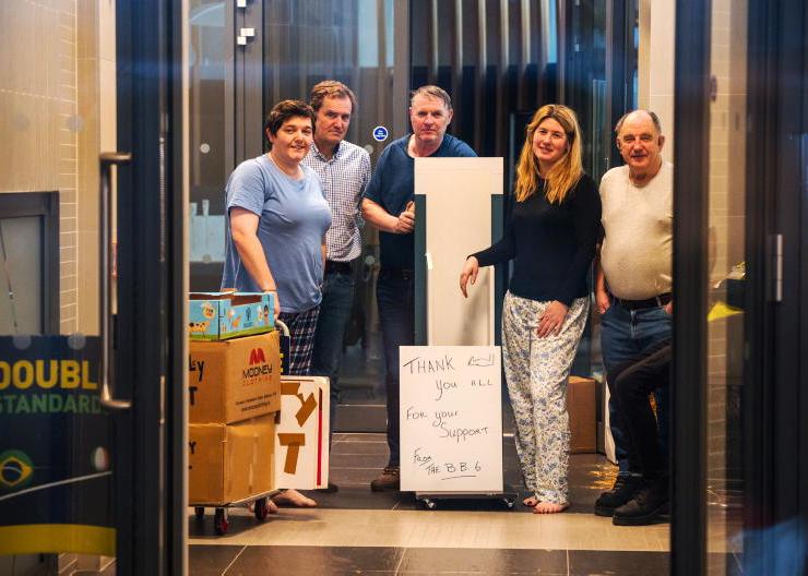 IFA protesters 'prepared to stay a damn while longer'