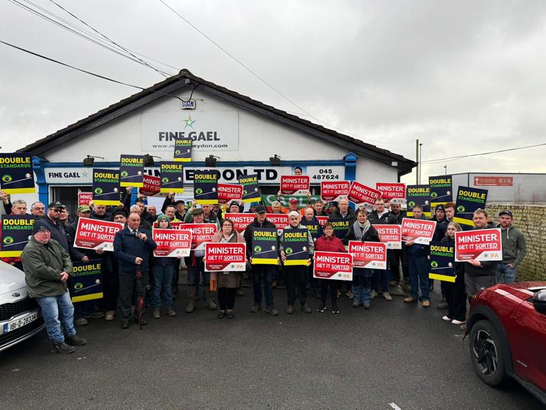 IFA to protest at Minister's office in Newbridge on Saturday 