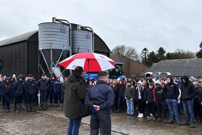 Farm Walk and Talk: ‘hands-on learning always works best for students’