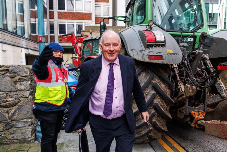 Watch: IFA protest continues outside Bord Bia as board meets