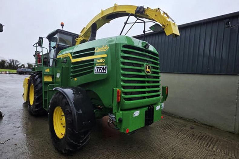 2015 John Deere harvester makes €95,000 at contractor dispersal sale