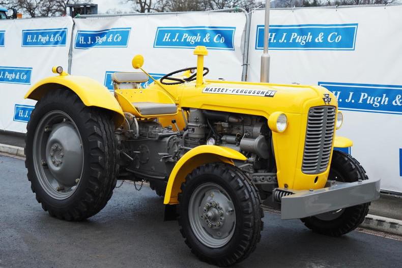 MF 35 Industrial tractor tops Co Down collectors auction at €64,927