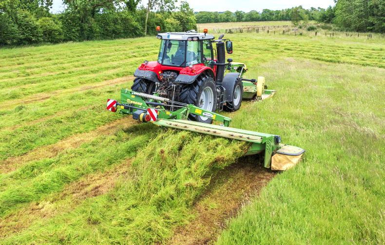 Cutting clean in tough conditions: Conal Moore on running Krone EasyCut Mowers