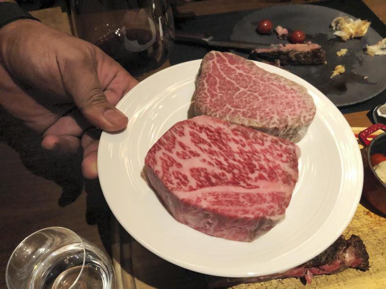 Wagyu and spuds await golfers  