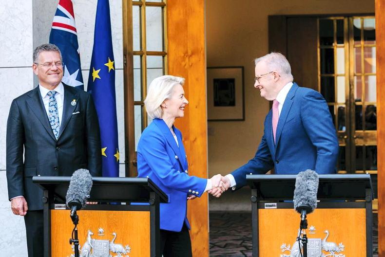EU-Australia deal increases market access