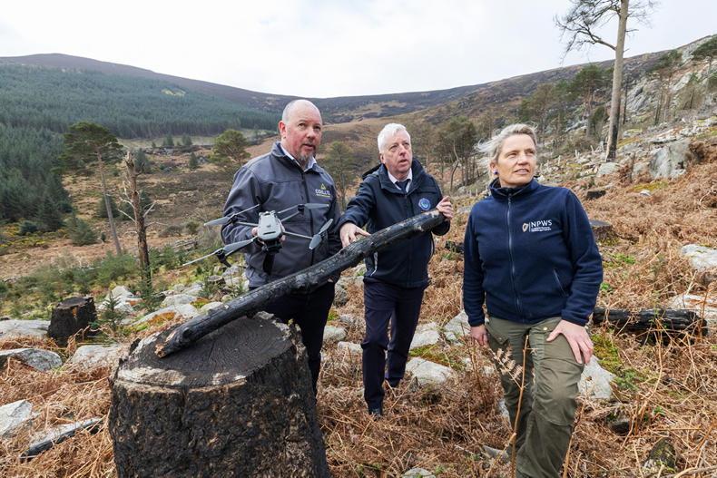 Coillte and NPWS to use drones for faster detection of forest fires