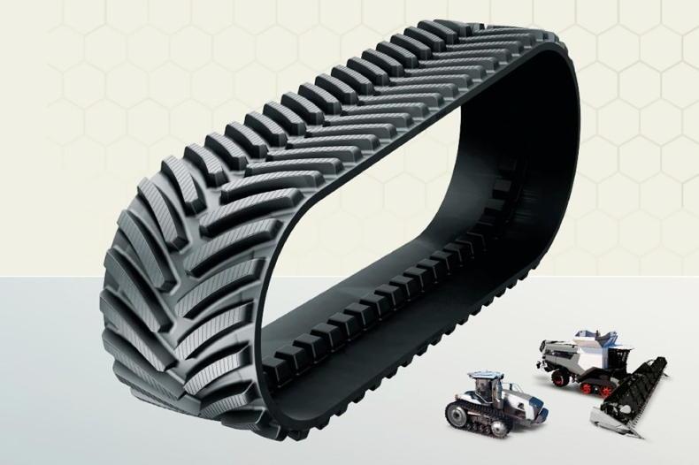 Mitas enters agricultural rubber track market