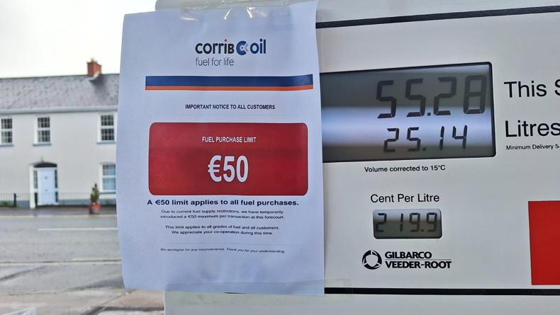 Fuel shortage hits west of Ireland 