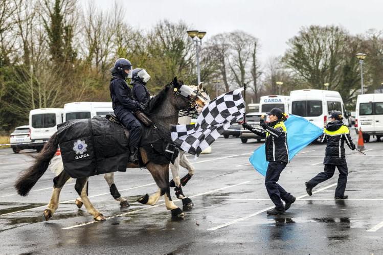 Sergeant Ciara Lowry: ‘the horses are our friends and colleagues’