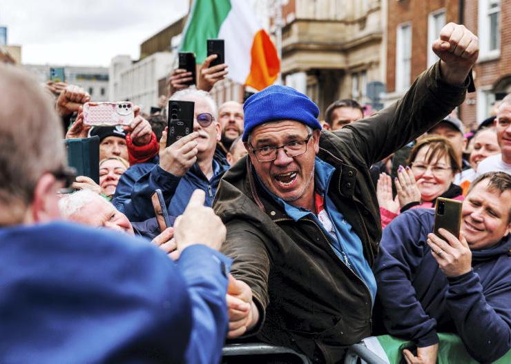 Protesters will regroup to plan the next action, says Geoghegan