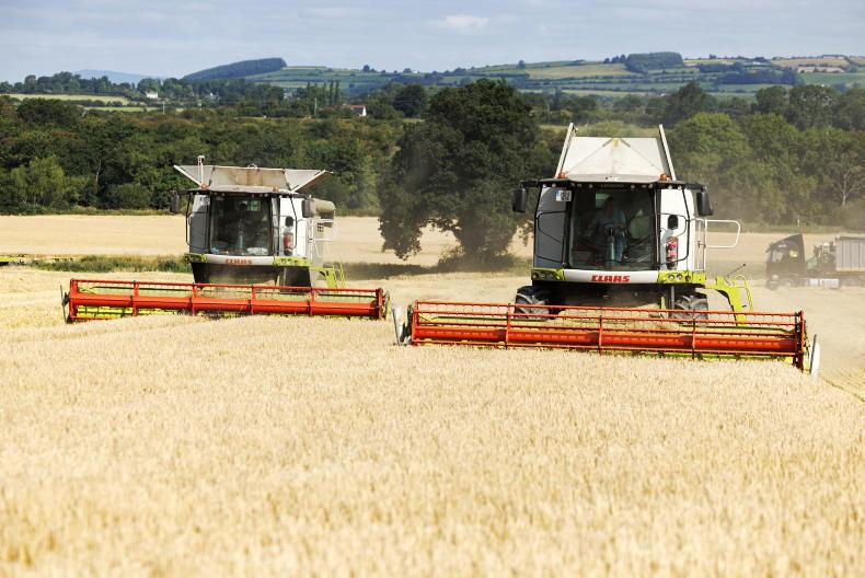 The counties with the most new combine harvesters in 2026