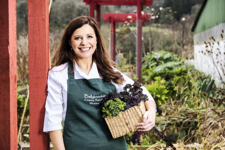Chef Catherine Fulvio has her hands full on the farm