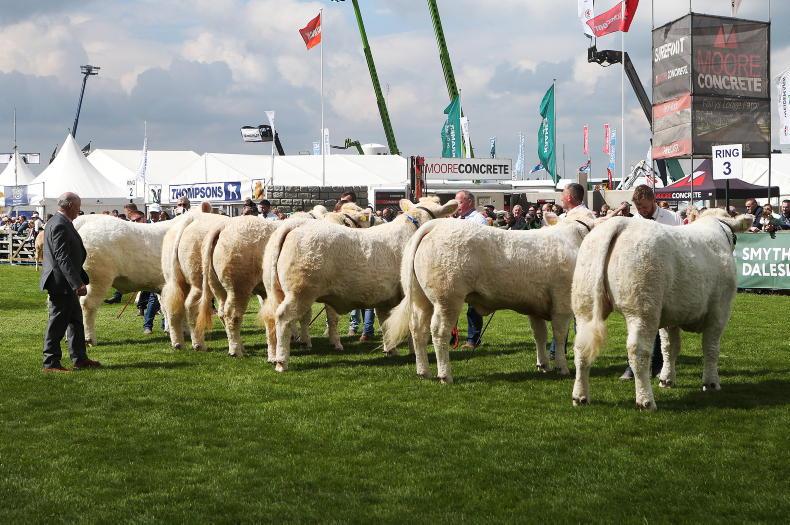 Timetable of the main agricultural events at the show