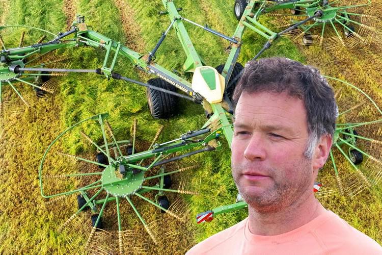Bigger is better for Armagh farmer and his 52-foot rake