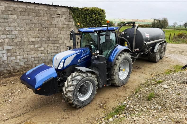 Making tractor fuel from biogas 