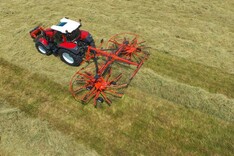 Kuhn introduces mounted 7.4m twin-rotor rake