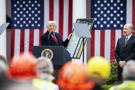 Trump wrestles with beef              