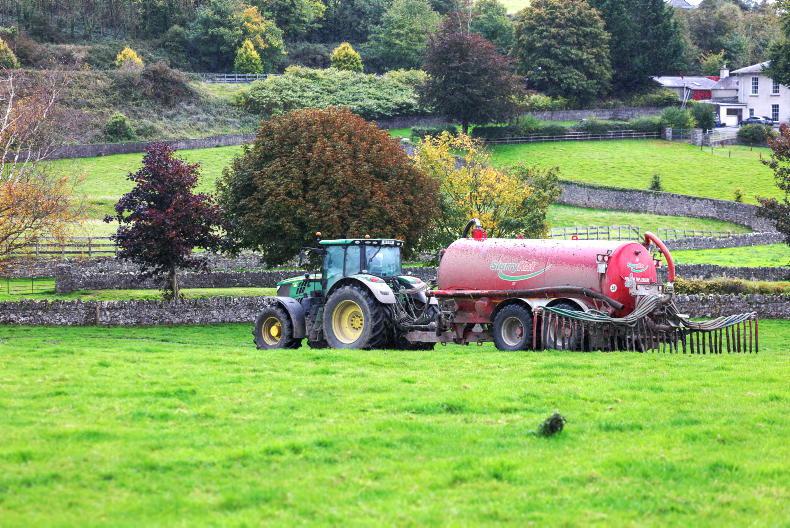 Dairy management: grassland management, feeding meal and spreading slurry