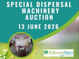 180 lots in Kilkenny Mart dispersal machinery sale