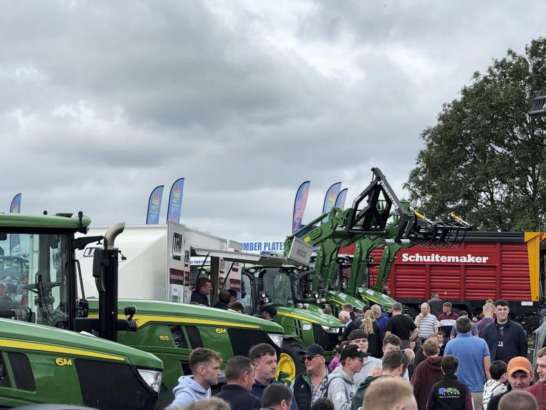 Tullamore Show machinery display up 45% in two years