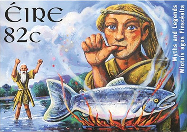 An Bradán Feasa and Fionn put their stamp on Irish mythology                    