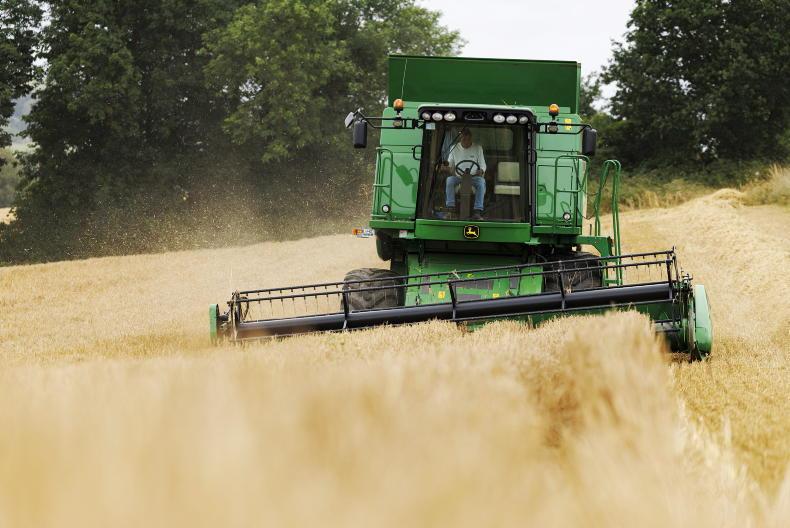 Grain harvest starts in Cork