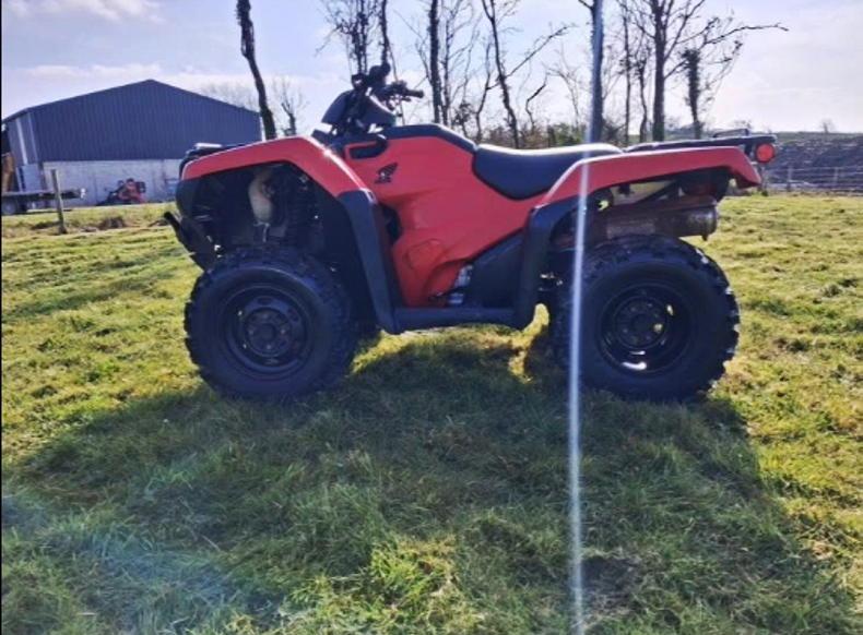 Two quads and trailer stolen from house in Leitrim