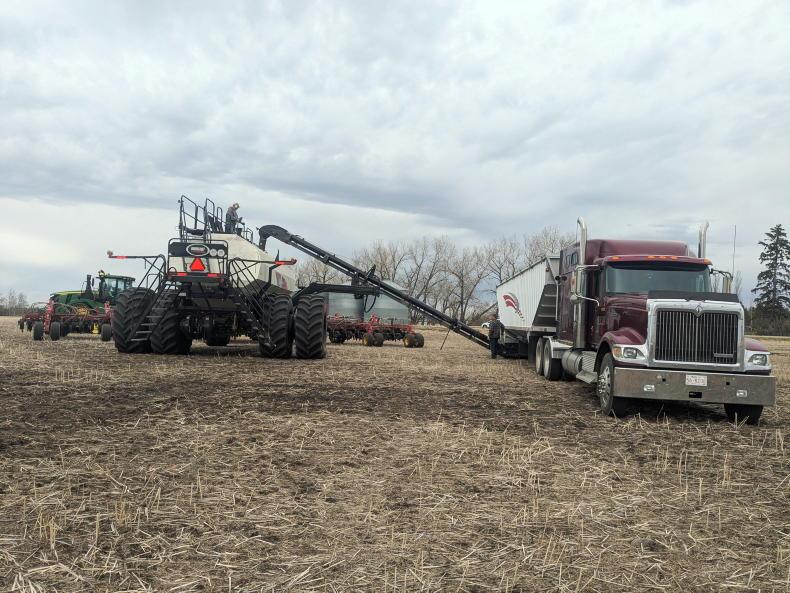 Inside the 3,000ac Canadian farm sowing 38 acres an hour